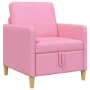 Sofa med opbevaring Lyserød 72 x 78 x 87 cm Polyester