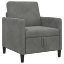 Sofa med opbevaring Mørkegrå 72 x 78 x 87 cm Polyester