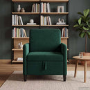 Sofa med opbevaring Mørkegrøn 72 x 78 x 87 cm Polyester