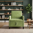 Sofa med opbevaring Lys grøn 72 x 78 x 87 cm Polyester