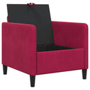 Sofa med opbevaring Vinrød 72 x 78 x 87 cm Polyester