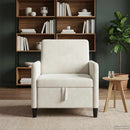 Sofa med opbevaring Cremefarvet 72 x 78 x 87 cm Polyester