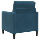 Sofa med opbevaring Blå 72 x 78 x 87 cm Polyester