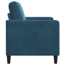 Sofa med opbevaring Blå 72 x 78 x 87 cm Polyester