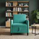 Sofa med opbevaring Turkis 72 x 78 x 87 cm Polyester