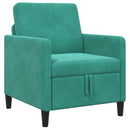 Sofa med opbevaring Turkis 72 x 78 x 87 cm Polyester