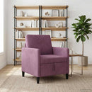 Sofa med opbevaring Lilla 72 x 78 x 87 cm Polyester