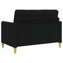 Sofa med opbevaring Sort 122 x 78 x 87 cm Polyester