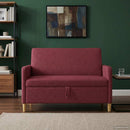 Sofa med opbevaring Vinrød 122 x 78 x 87 cm Polyester