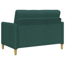 Sofa med opbevaring Mørkegrøn 122 x 78 x 87 cm Polyester