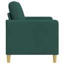 Sofa med opbevaring Mørkegrøn 122 x 78 x 87 cm Polyester