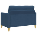 Sofa med opbevaring Blå 122 x 78 x 87 cm Polyester