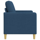 Sofa med opbevaring Blå 122 x 78 x 87 cm Polyester