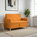 Sofa med opbevaring Mørk Gul 122 x 78 x 87 cm Polyester