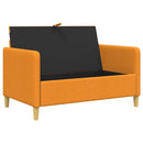 Sofa med opbevaring Mørk Gul 122 x 78 x 87 cm Polyester