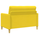 Sofa med opbevaring Lys Gul 122 x 78 x 87 cm Polyester