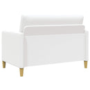Sofa med opbevaring Hvid 122 x 78 x 87 cm Polyester