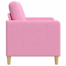 Sofa med opbevaring Lyserød 122 x 78 x 87 cm Polyester