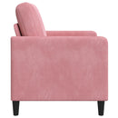 Sofa med opbevaring Lyserød 122 x 78 x 87 cm Polyester