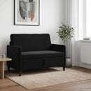 Sofa med opbevaring Sort 122 x 78 x 87 cm Polyester