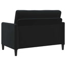 Sofa med opbevaring Sort 122 x 78 x 87 cm Polyester