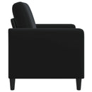 Sofa med opbevaring Sort 122 x 78 x 87 cm Polyester