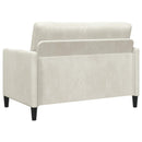 Sofa med opbevaring Cremefarvet 122 x 78 x 87 cm Polyester