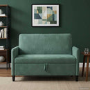 Sofa med opbevaring Havgrøn 122 x 78 x 87 cm Polyester