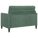 Sofa med opbevaring Havgrøn 122 x 78 x 87 cm Polyester