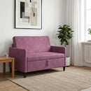Sofa med opbevaring Lilla 122 x 78 x 87 cm Polyester