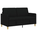Sofa med opbevaring Sort 152 x 78 x 87 cm Polyester