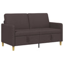 Sofa med opbevaring Mørk Brun 152 x 78 x 87 cm Polyester