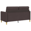 Sofa med opbevaring Mørk Brun 152 x 78 x 87 cm Polyester