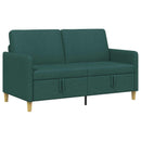 Sofa med opbevaring Mørkegrøn 152 x 78 x 87 cm Polyester