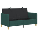 Sofa med opbevaring Mørkegrøn 152 x 78 x 87 cm Polyester