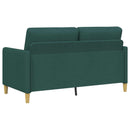 Sofa med opbevaring Mørkegrøn 152 x 78 x 87 cm Polyester