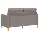 Sofa med opbevaring Gråbrun 152 x 78 x 87 cm Polyester