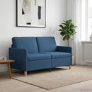Sofa med opbevaring Blå 152 x 78 x 87 cm Polyester