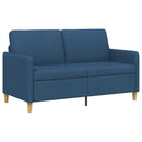 Sofa med opbevaring Blå 152 x 78 x 87 cm Polyester