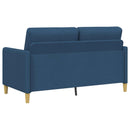 Sofa med opbevaring Blå 152 x 78 x 87 cm Polyester