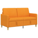 Sofa med opbevaring Mørk Gul 152 x 78 x 87 cm Polyester