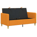 Sofa med opbevaring Mørk Gul 152 x 78 x 87 cm Polyester