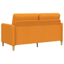 Sofa med opbevaring Mørk Gul 152 x 78 x 87 cm Polyester