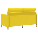 Sofa med opbevaring Lys Gul 152 x 78 x 87 cm Polyester
