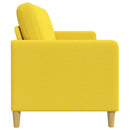 Sofa med opbevaring Lys Gul 152 x 78 x 87 cm Polyester