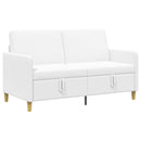 Sofa med opbevaring Hvid 152 x 78 x 87 cm Polyester