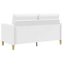 Sofa med opbevaring Hvid 152 x 78 x 87 cm Polyester