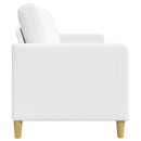 Sofa med opbevaring Hvid 152 x 78 x 87 cm Polyester