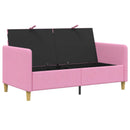 Sofa med opbevaring Lyserød 152 x 78 x 87 cm Polyester
