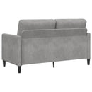 Sofa med opbevaring Lysegrå 152 x 78 x 87 cm Polyester